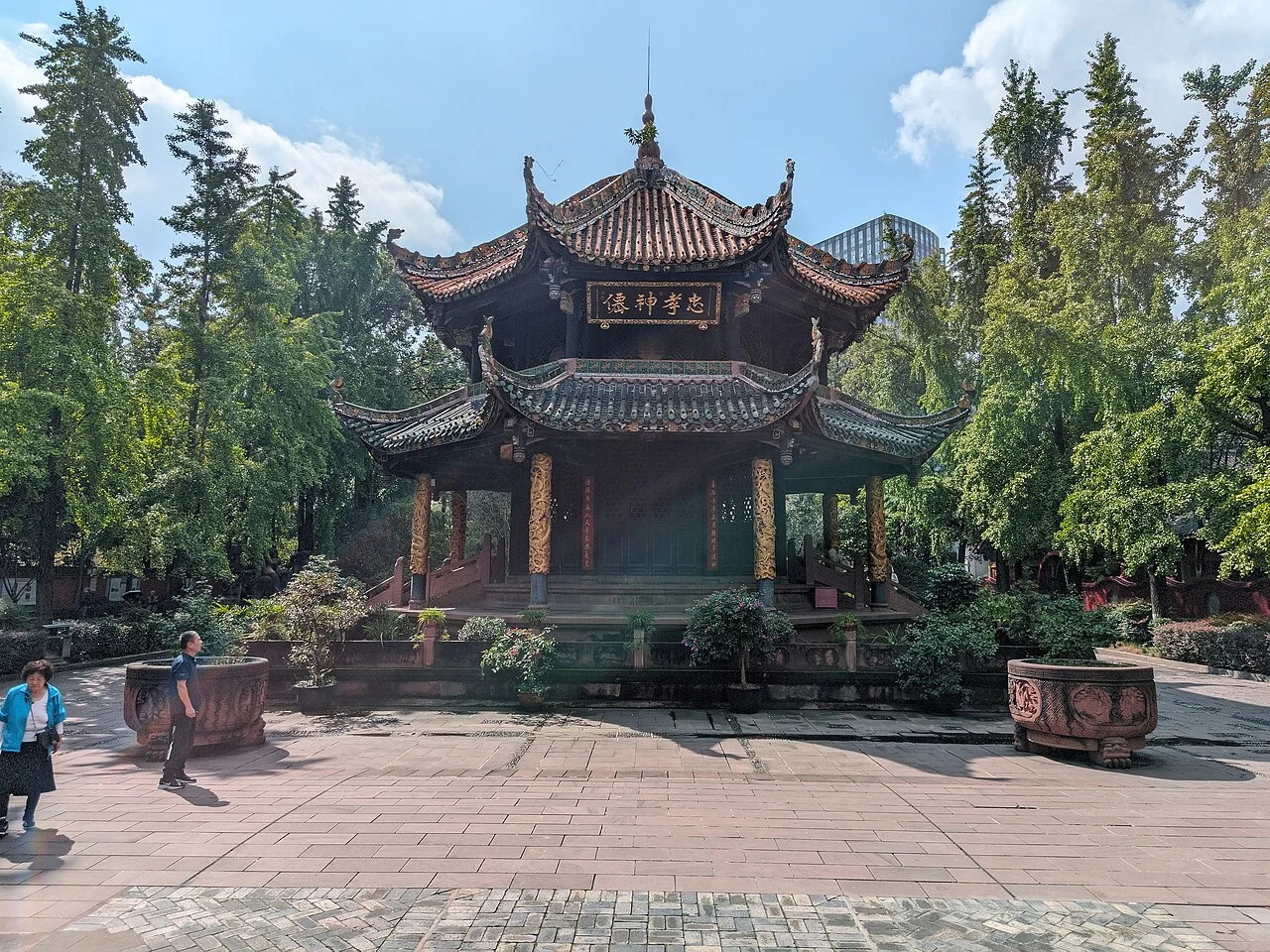 ​青羊宫八卦亭
