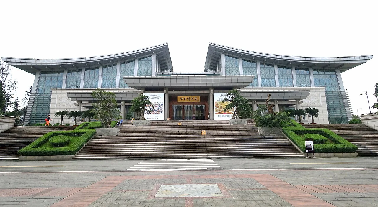 Sichuan Provincial Museum (四川省博物院), also known as the Sichuan Museum, 251 Huanhua S Road, Chengdu, Sichuan, China.