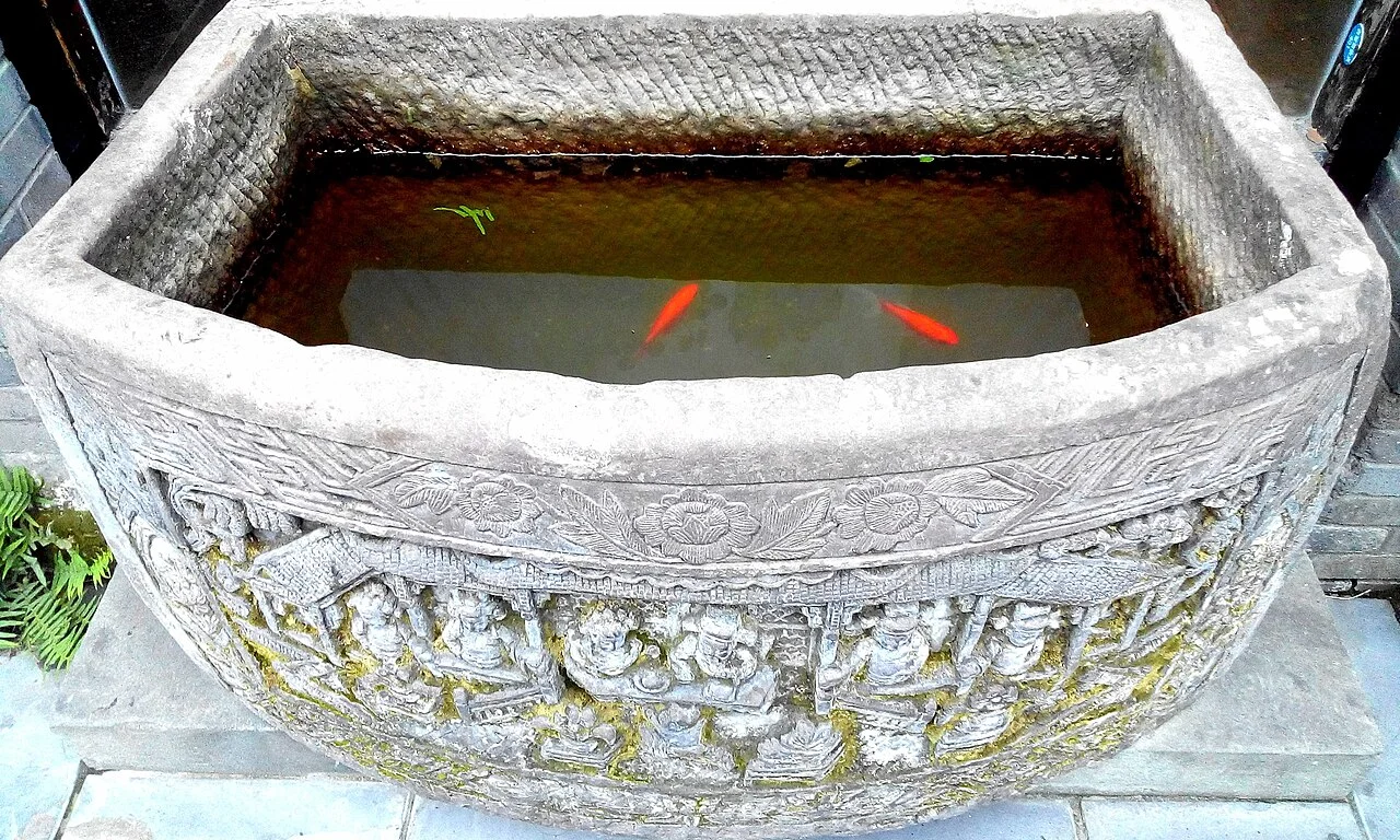 成都宽窄巷古水池 Traditional Water Tank, Wide and Narrow Alley, Chengdu, China