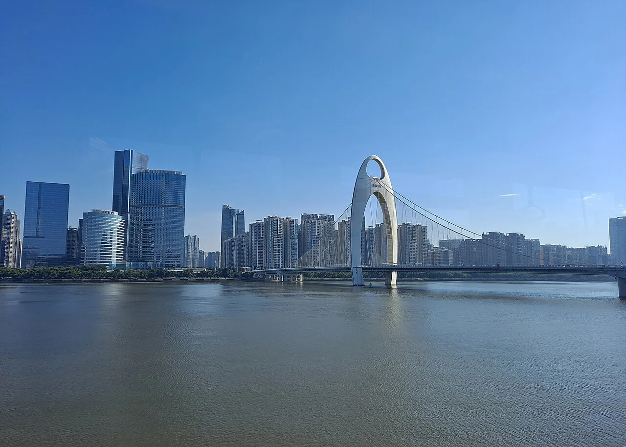 Liede Bridge &amp; Pearl River