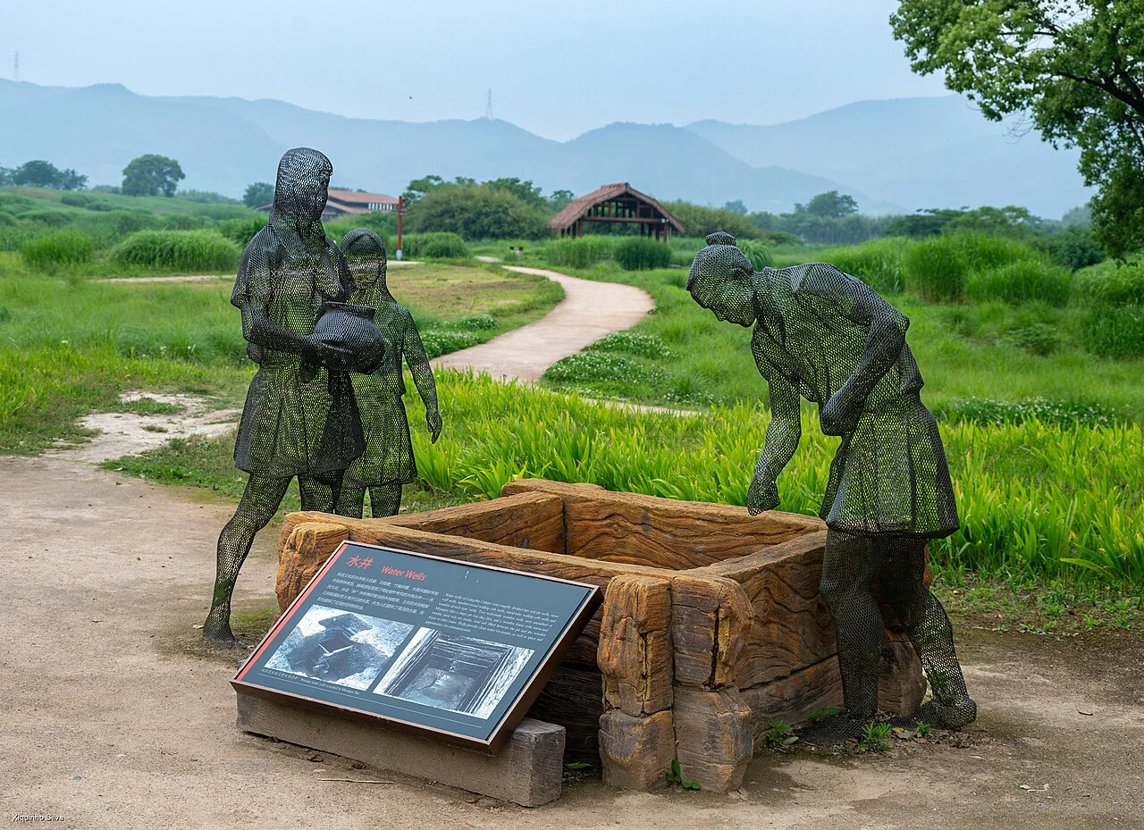 The Archaeological Ruins of Liangzhu City, dating back to 3300-2300 BCE, are a testament to the ancient urban civilization in the Yangtze River Delta of China. Recognized as a UNESCO World Heritage Site, these ruins showcase the early regional state with a unified belief system centered around rice 
