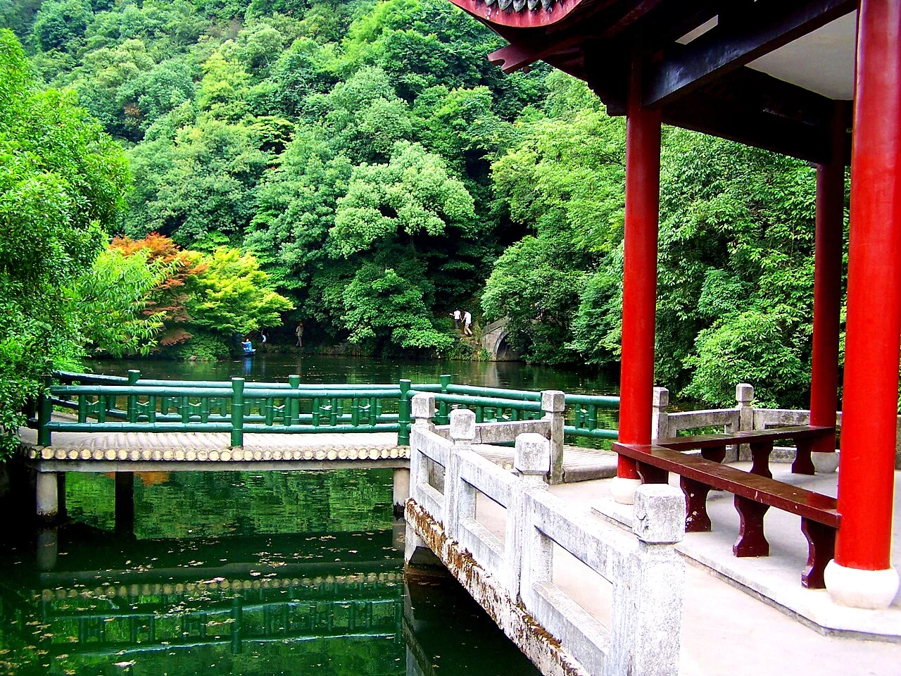 ​西湖十景之一九溪烟树