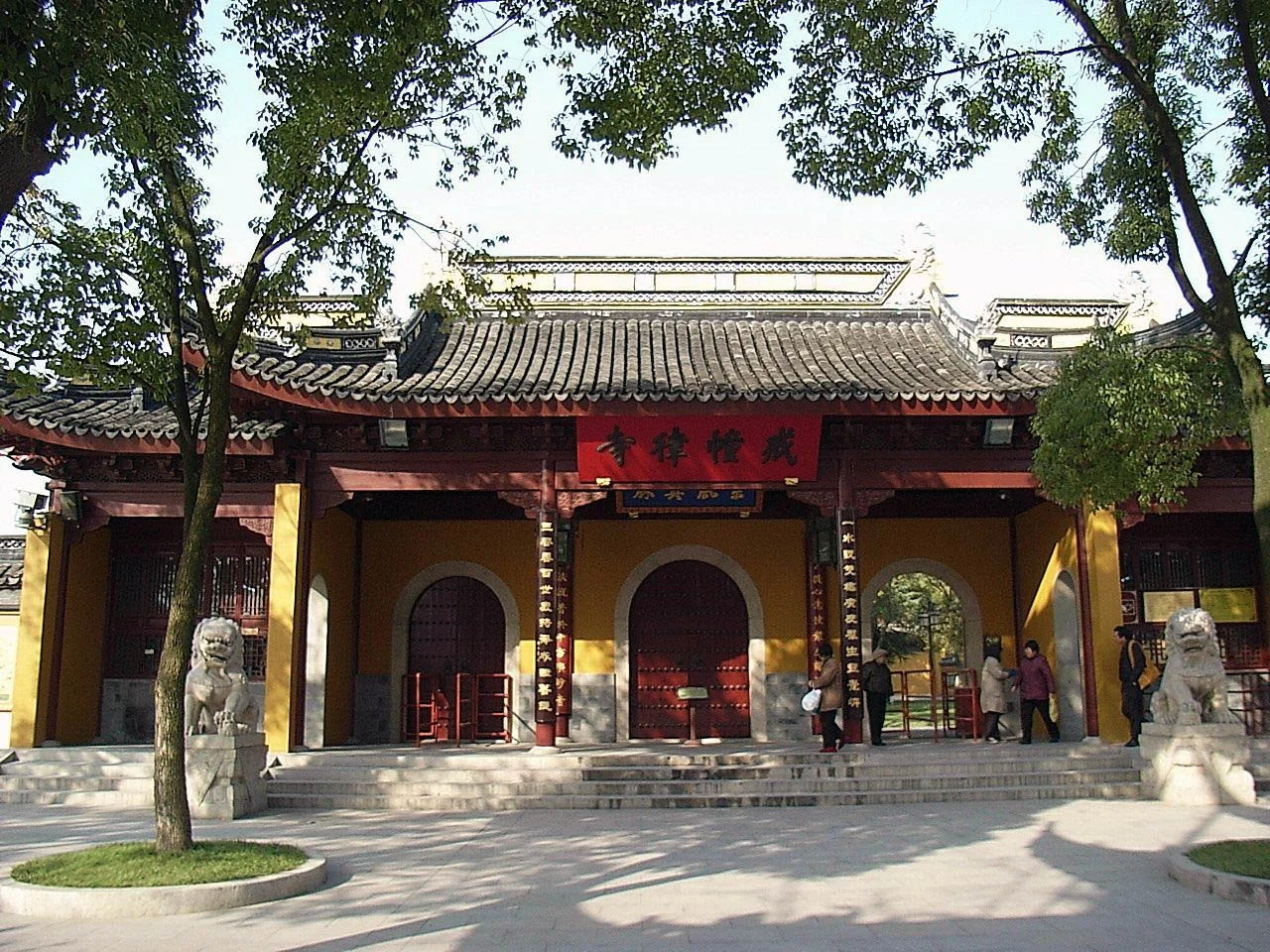 Jiechuanglu Temple (West Garden Temple) of Suzhou