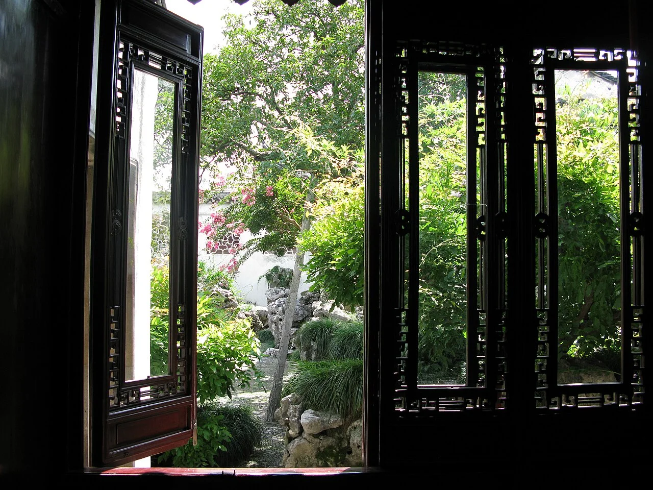 Window at Master of Nets Garden, Suzhou