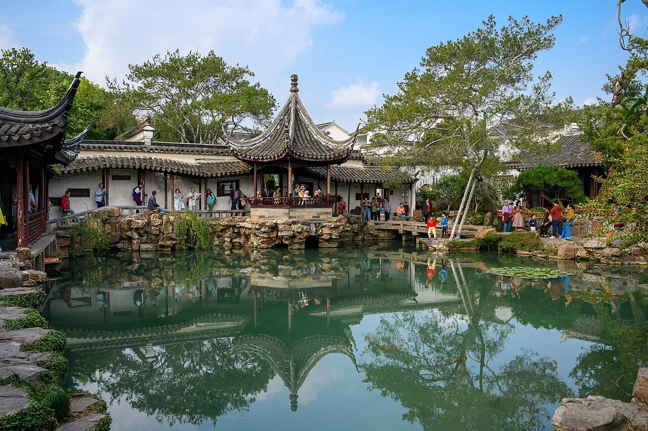 Master of the Nets Garden in Suzhou, Jiangshu, China
