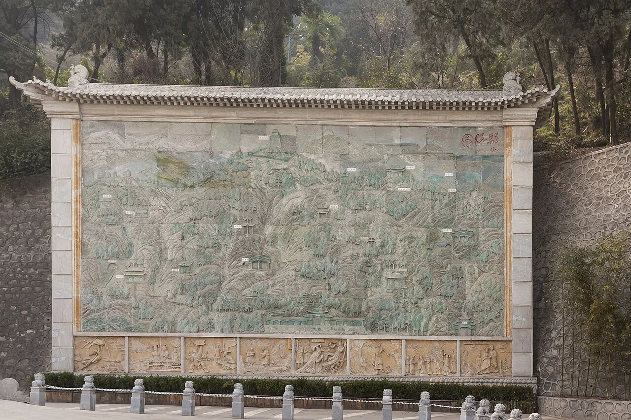 Lintong, Xi'an, China: Huaqing Pool, historical site